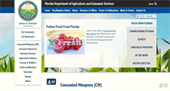 Desktop Screenshot of freshfromflorida.com